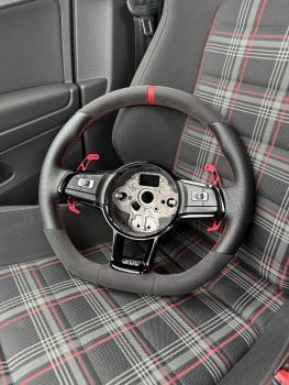 Preview: VW Golf 7 GTI GTD R-line Polo Tiguan Touran Lenkrad Neu Beziehen